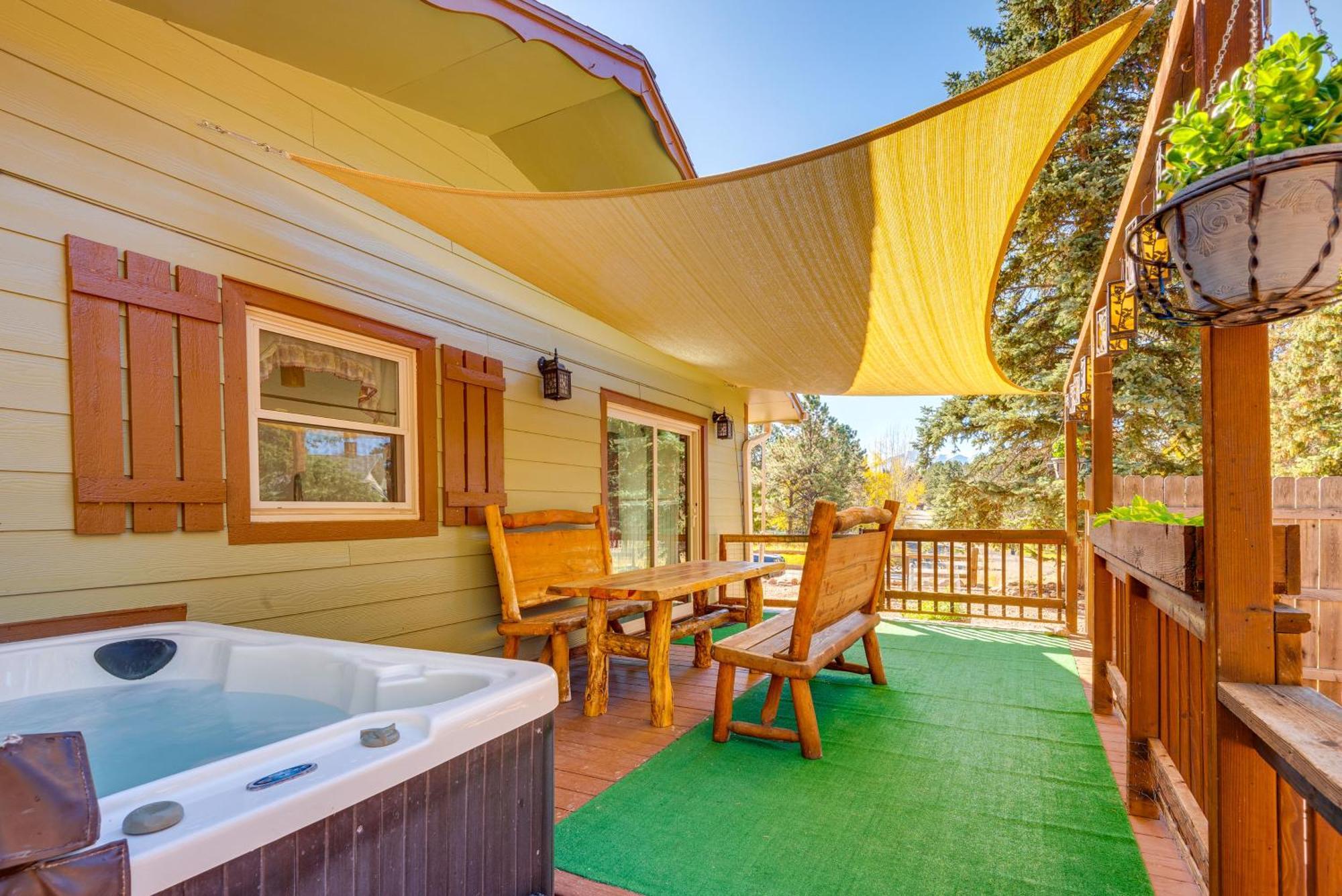 Villa Peaceful Getaway With Private Hot Tub And Mtn Views! à Woodland Park Extérieur photo