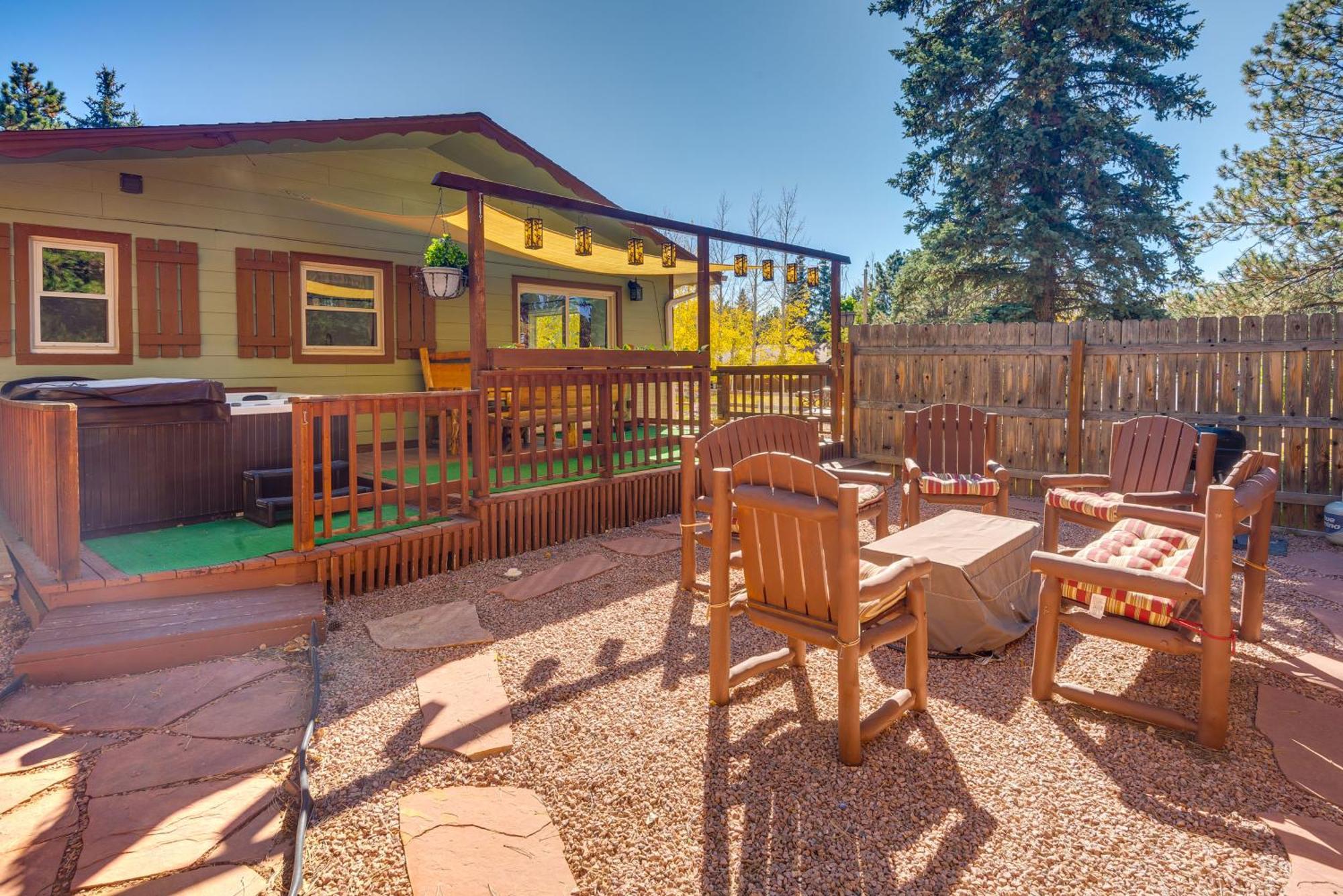 Villa Peaceful Getaway With Private Hot Tub And Mtn Views! à Woodland Park Extérieur photo